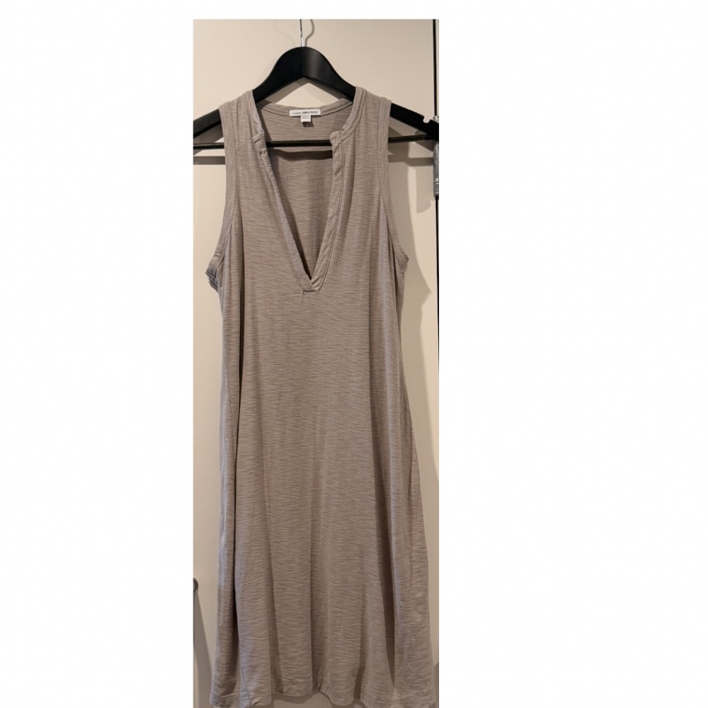 NWOT James Perse Cotton Jersey 90s Midi Dress | Size 1 (Small/US 2-4) - Picture 3 of 13